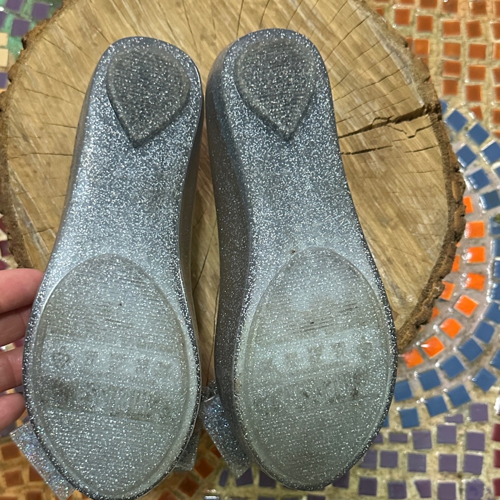 Disney Frozen Bow Mini Melissa girl Shoes - Picture 6 of 7